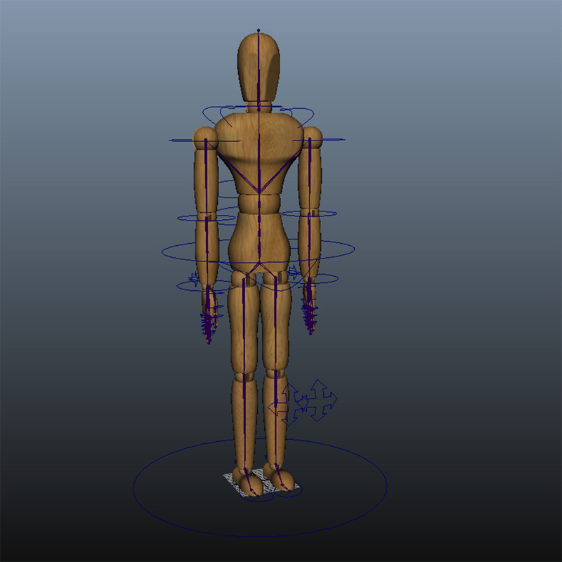 art mannequin 3d model