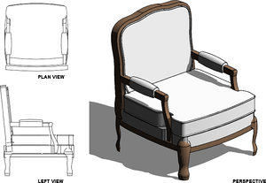 Chair Revit 001