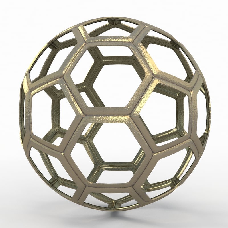 3d Soccer Ball Model