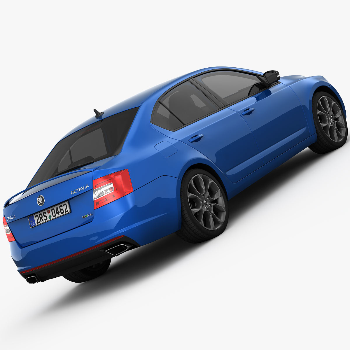 Skoda octavia 3d model