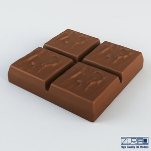 mars chocolate candy 3d max