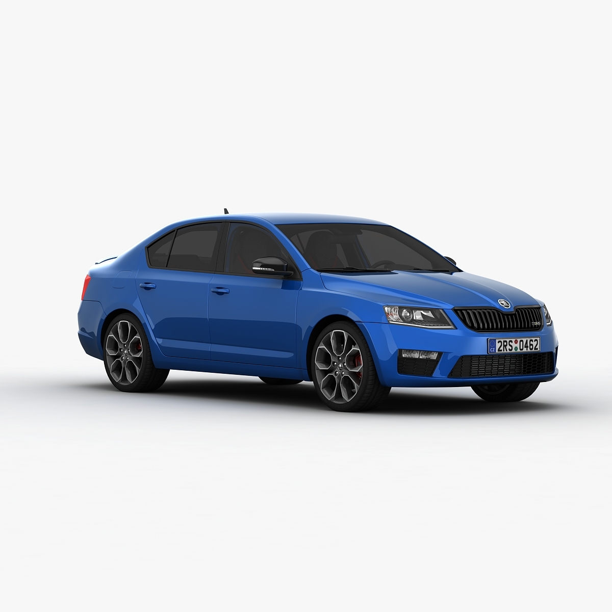 Skoda octavia 3d model