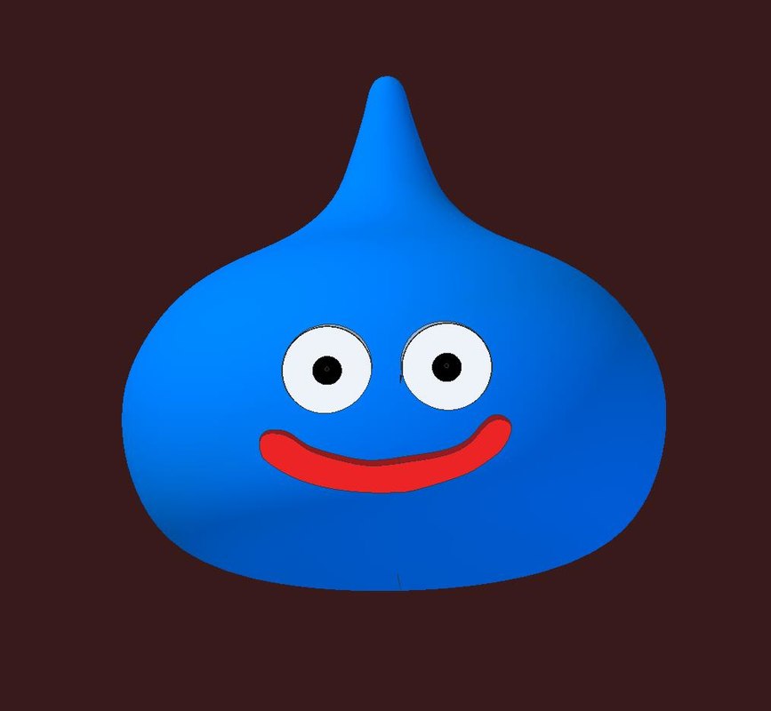 free slime 3d model