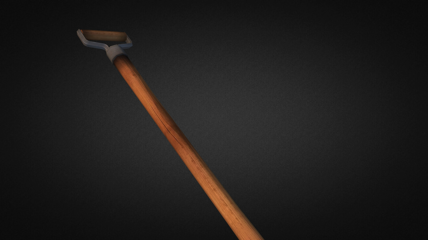 shovel tool weapon 3d model