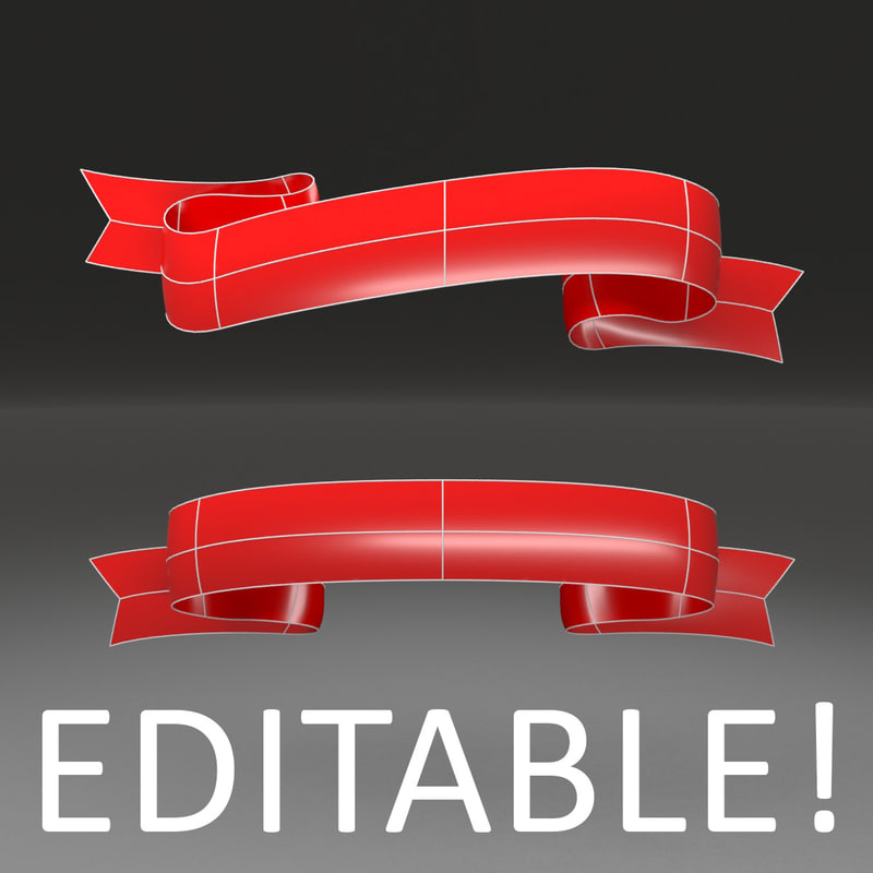 3d customizable ribbon