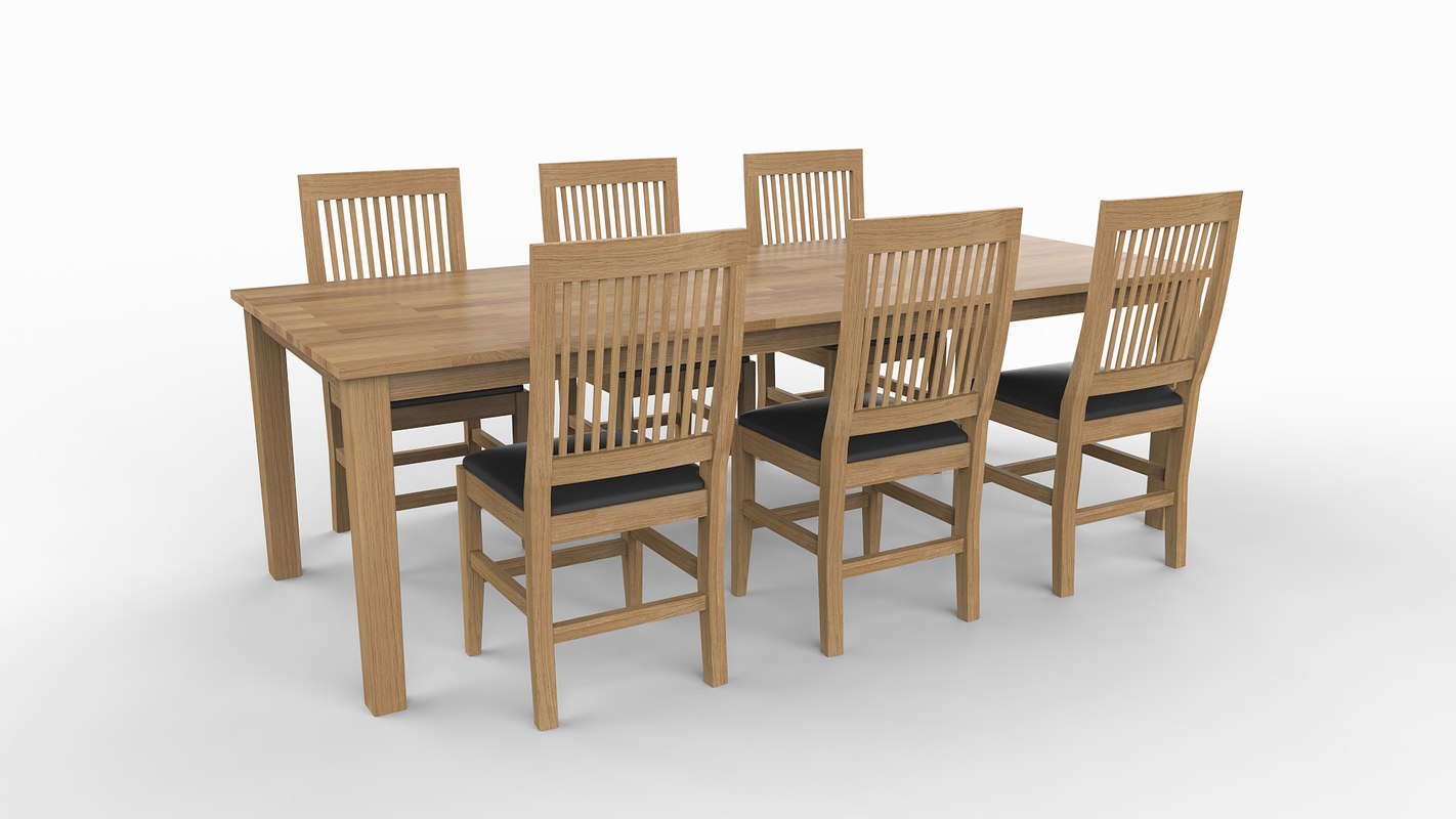 kitchen table 3d model free download