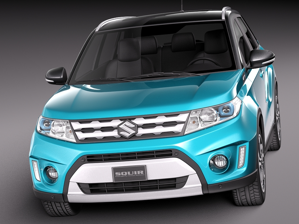 3d 2015 suzuki vitara model