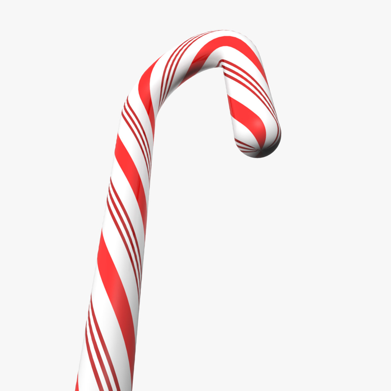 Candy Cane Obj