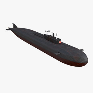 3ds max oscar-class submarine