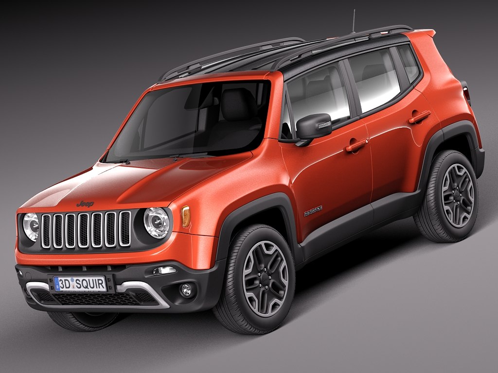 2015 jeep renegade 3d max