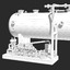 3d industrial equipment model