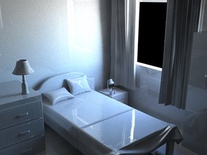 max simple bedroom bed