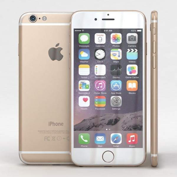Apple Iphone 6 Gold C4d