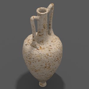 3d amphora ancient greek