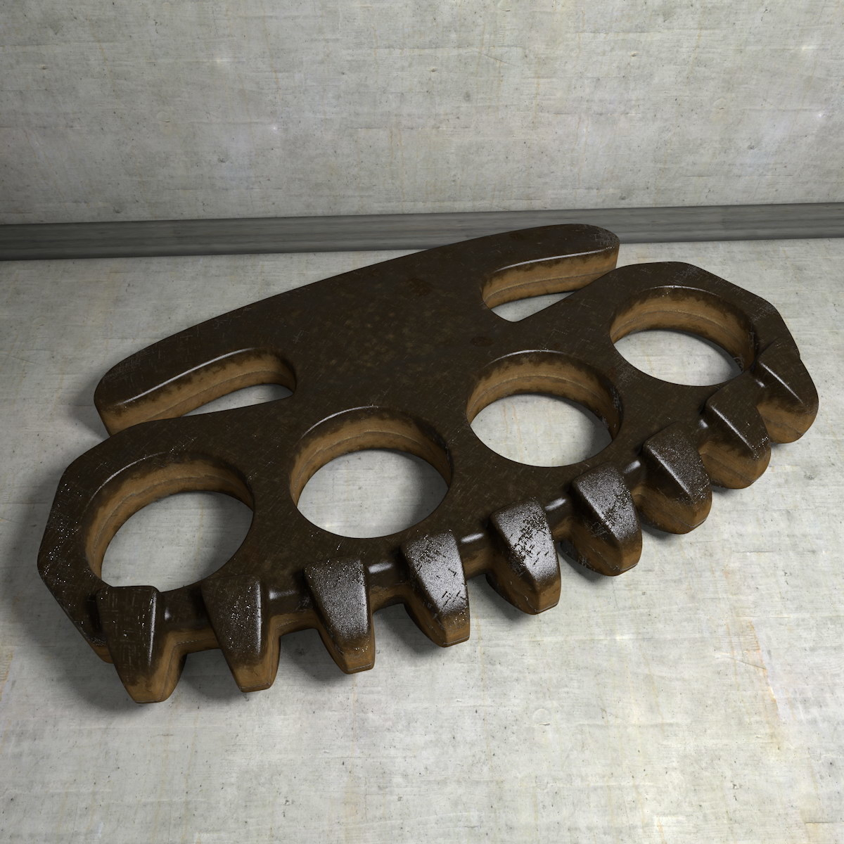 knuckle-duster brass knuckles