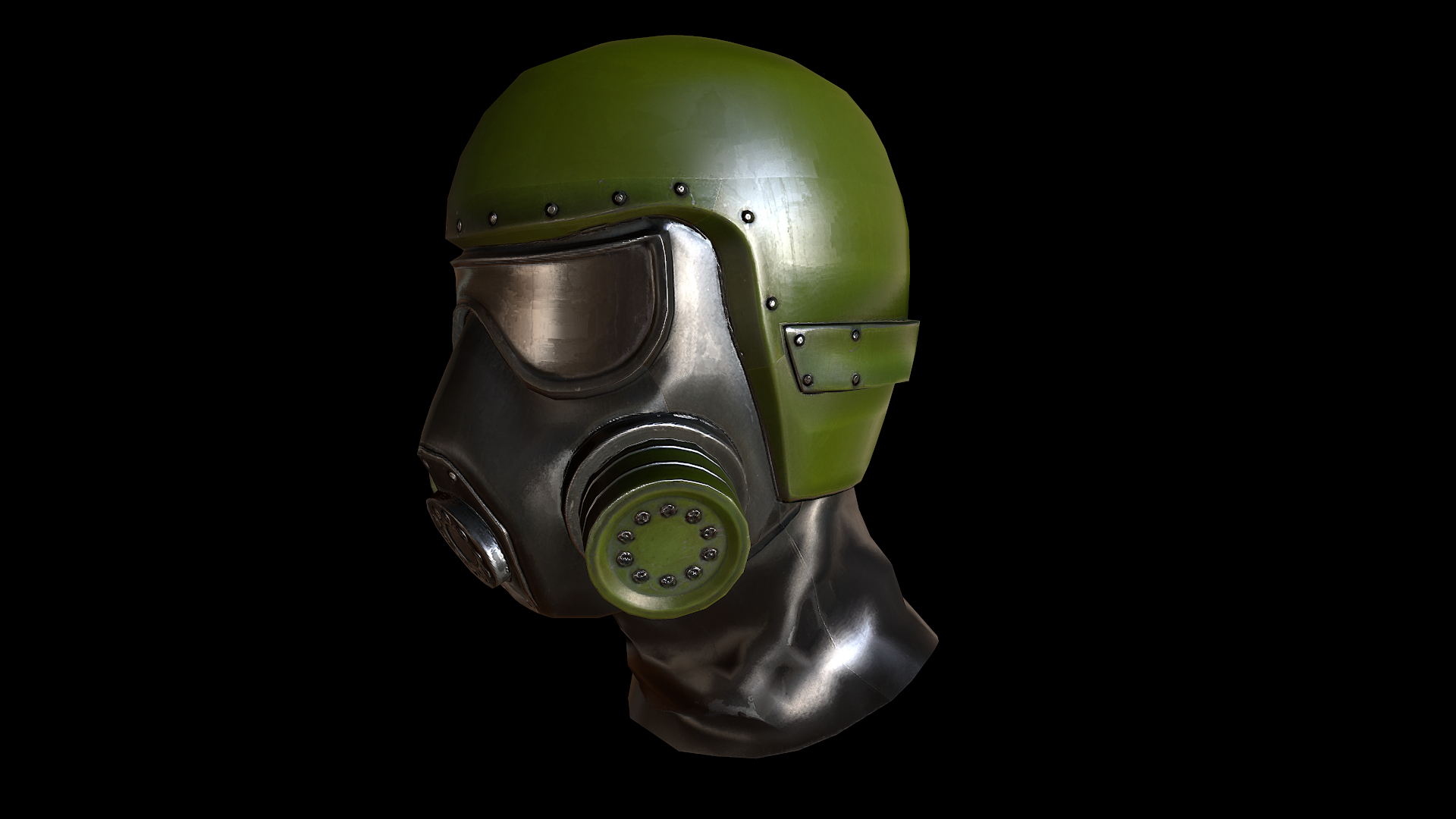 Штурмовой противогаз Fallout 4. Gas Mask 3d model. 3d модель противогаза. 3д противогаз лоуполи.