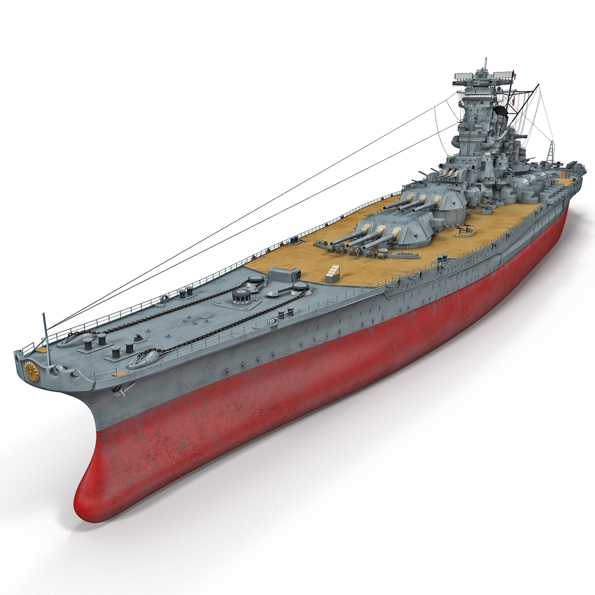 Yamato Battleship Model