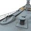 3d japanese battleship yamato model