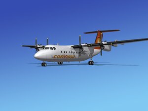 dhc-7-200 passenger freight max