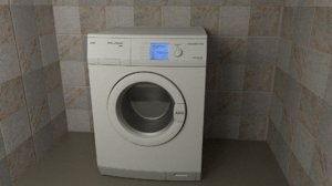free 3ds model washer aeg