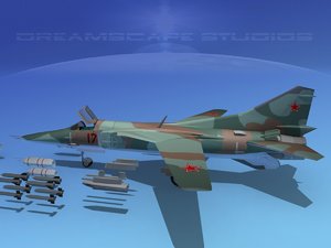 mig-27 flogger russia 3d lwo