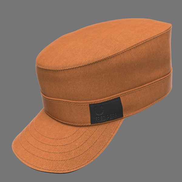 3d military cap fred perry