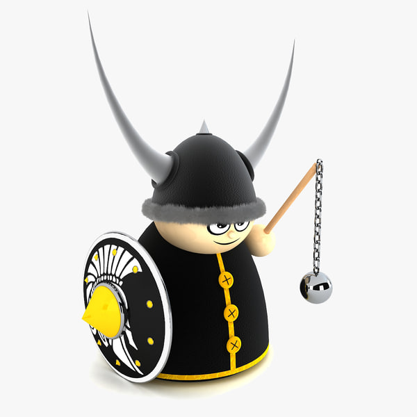 modelo 3d Viking Toy Doll 2 TurboSquid 864728