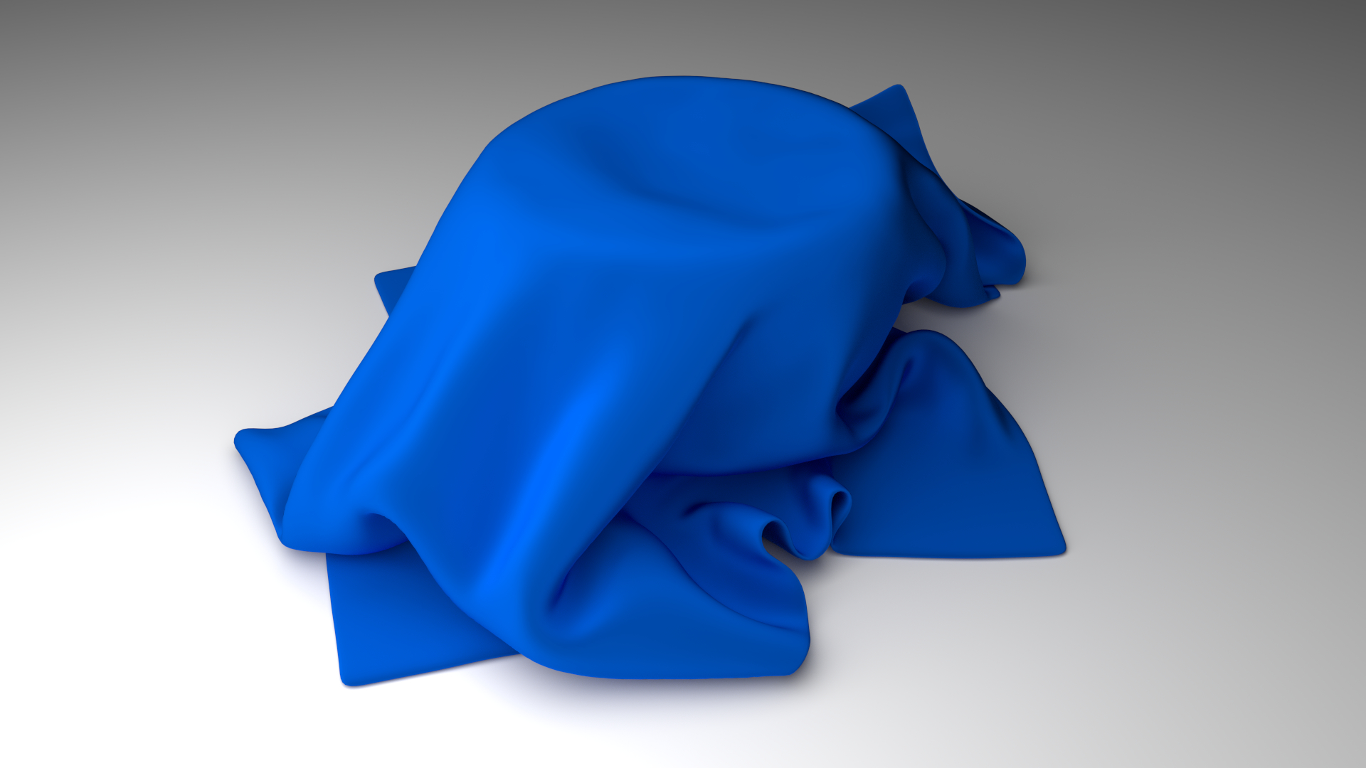 3d blender cloth simulation