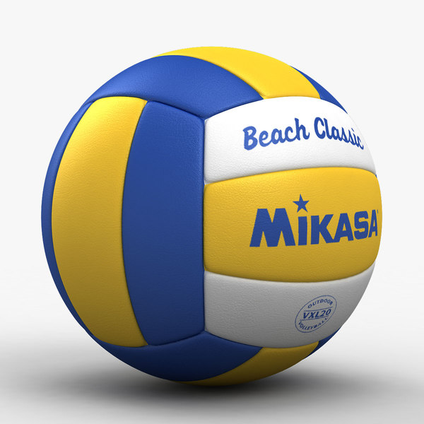 3d model ball volley volleyball