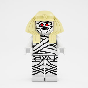 lego mummy 3d model