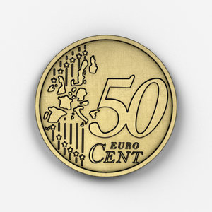 free coin 3d model