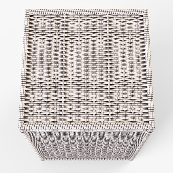 laundry basket ikea branas 3d model