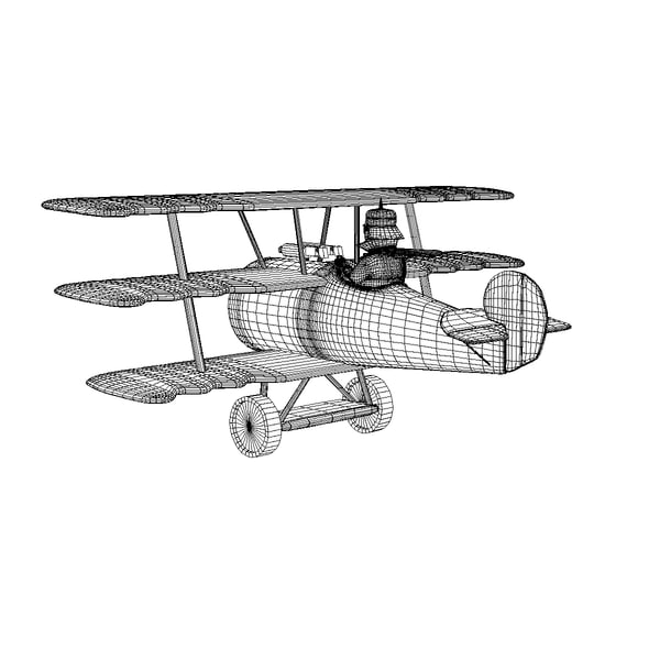 red baron 3d model