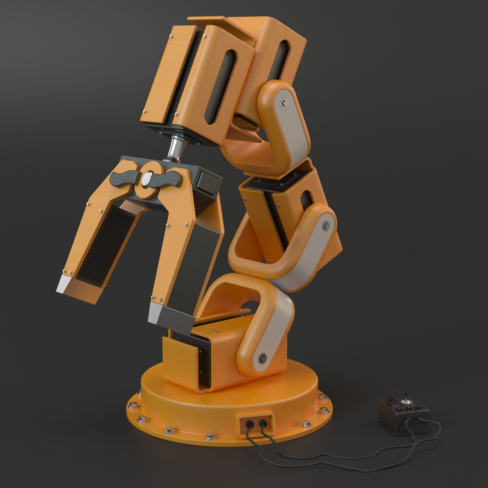 robotic arm 3d 3ds