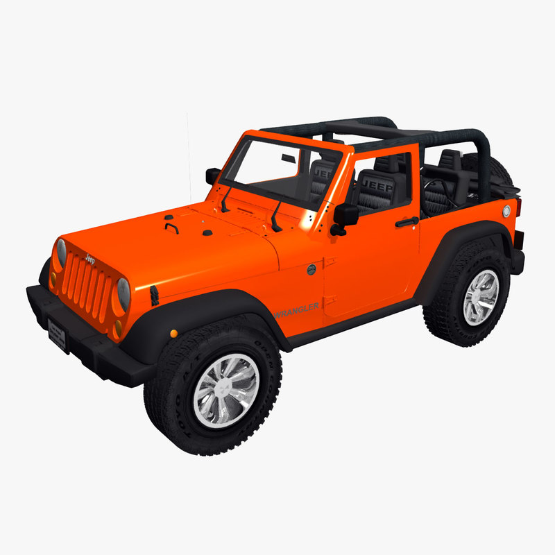 Jeep wrangler 3d