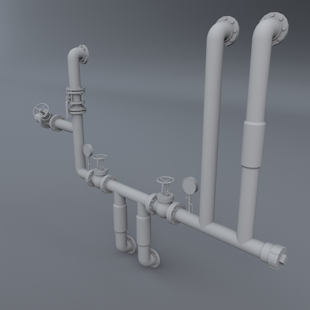 3d pipe assembly