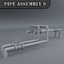 3d model pipe assembly