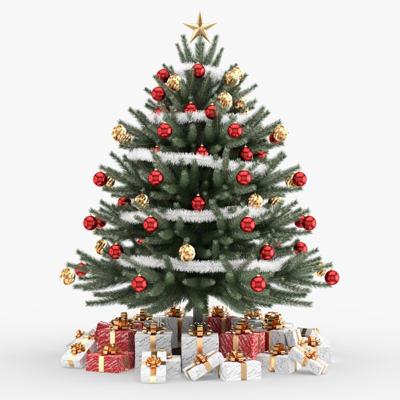 3d model christmas tree