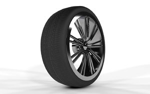 free wheel rim 3d model