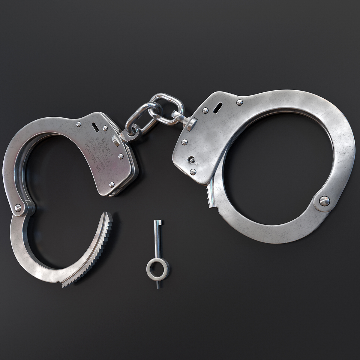 手铐3d模型