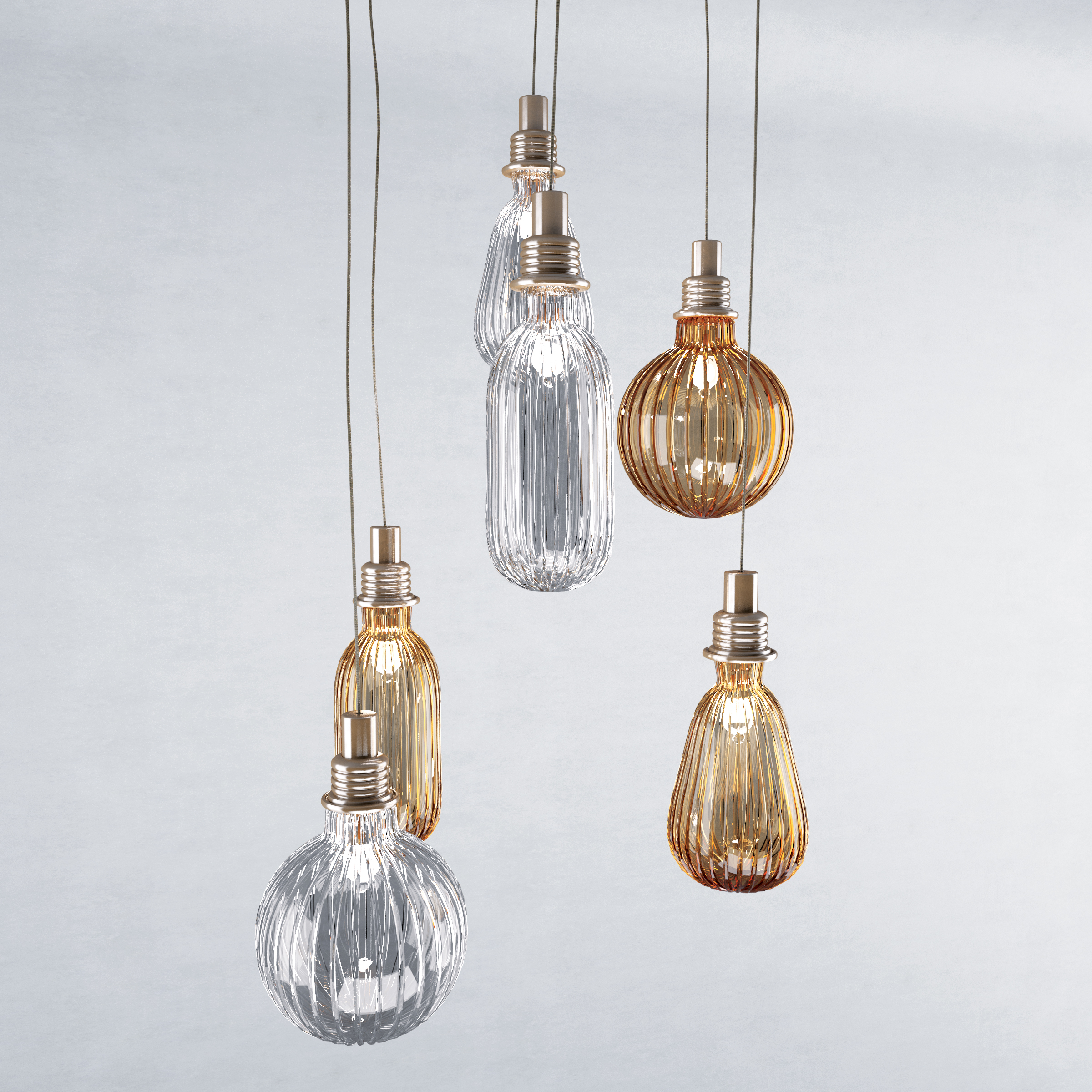 3ds Max Antique Ceiling Light