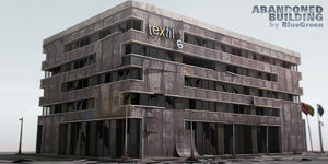 3dsmax abandoned building