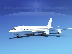 3ds 707-320 airlines boeing 707
