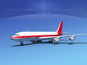 dxf 707-320 airlines boeing 707