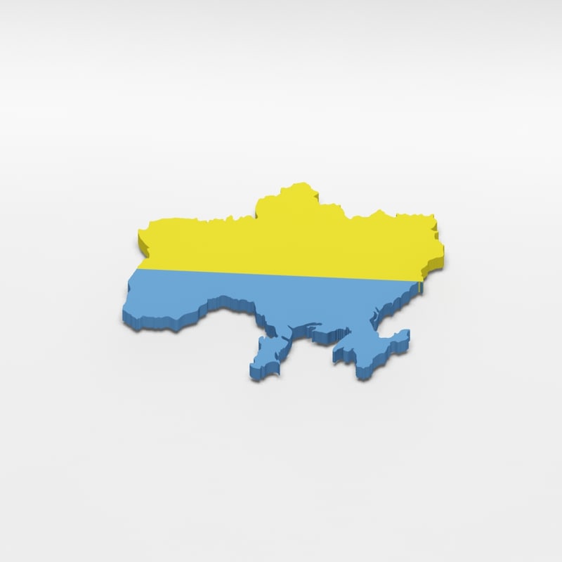 3д карта украины