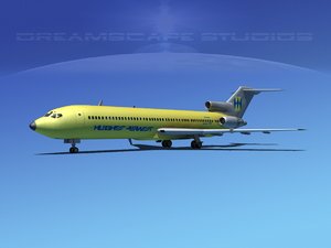3ds airline boeing 727 727-200