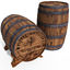 3ds max whiskey barrel s