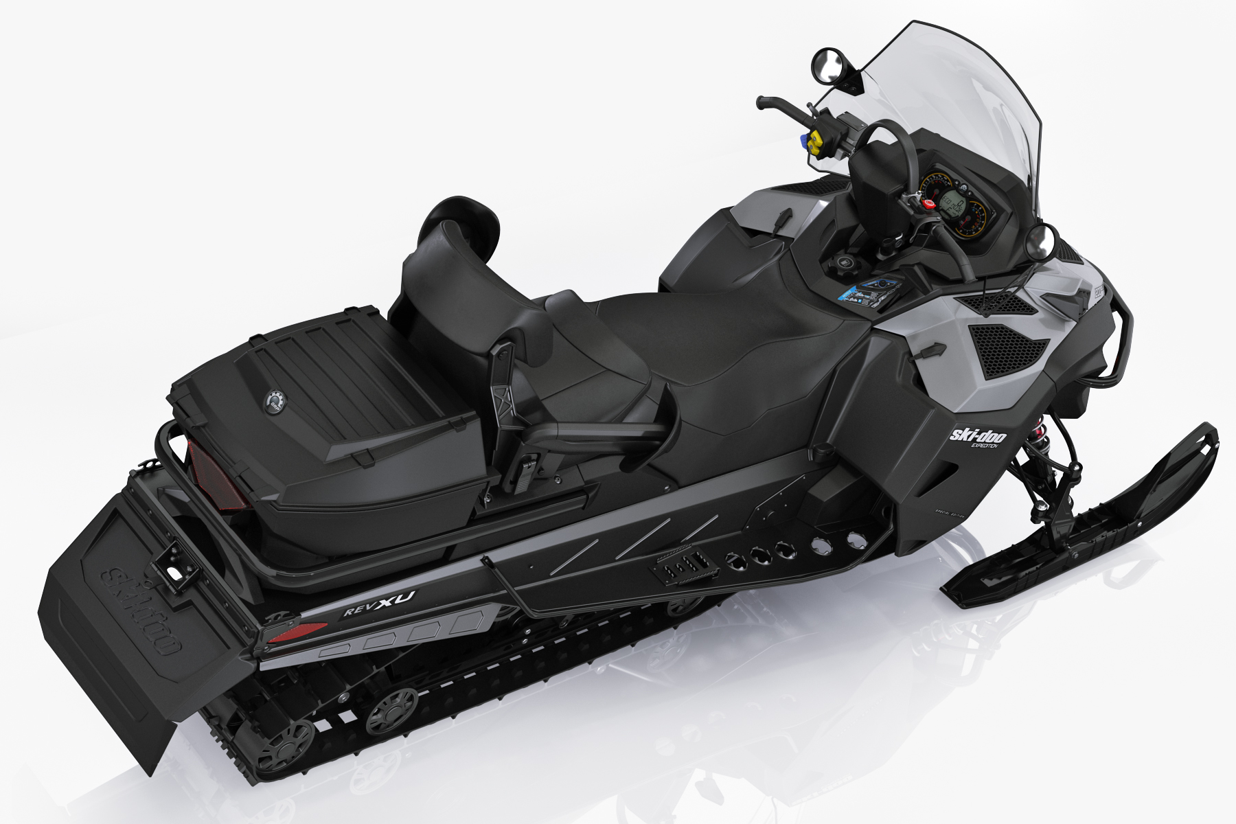 snowmobile ski-doo expedition se 3d model