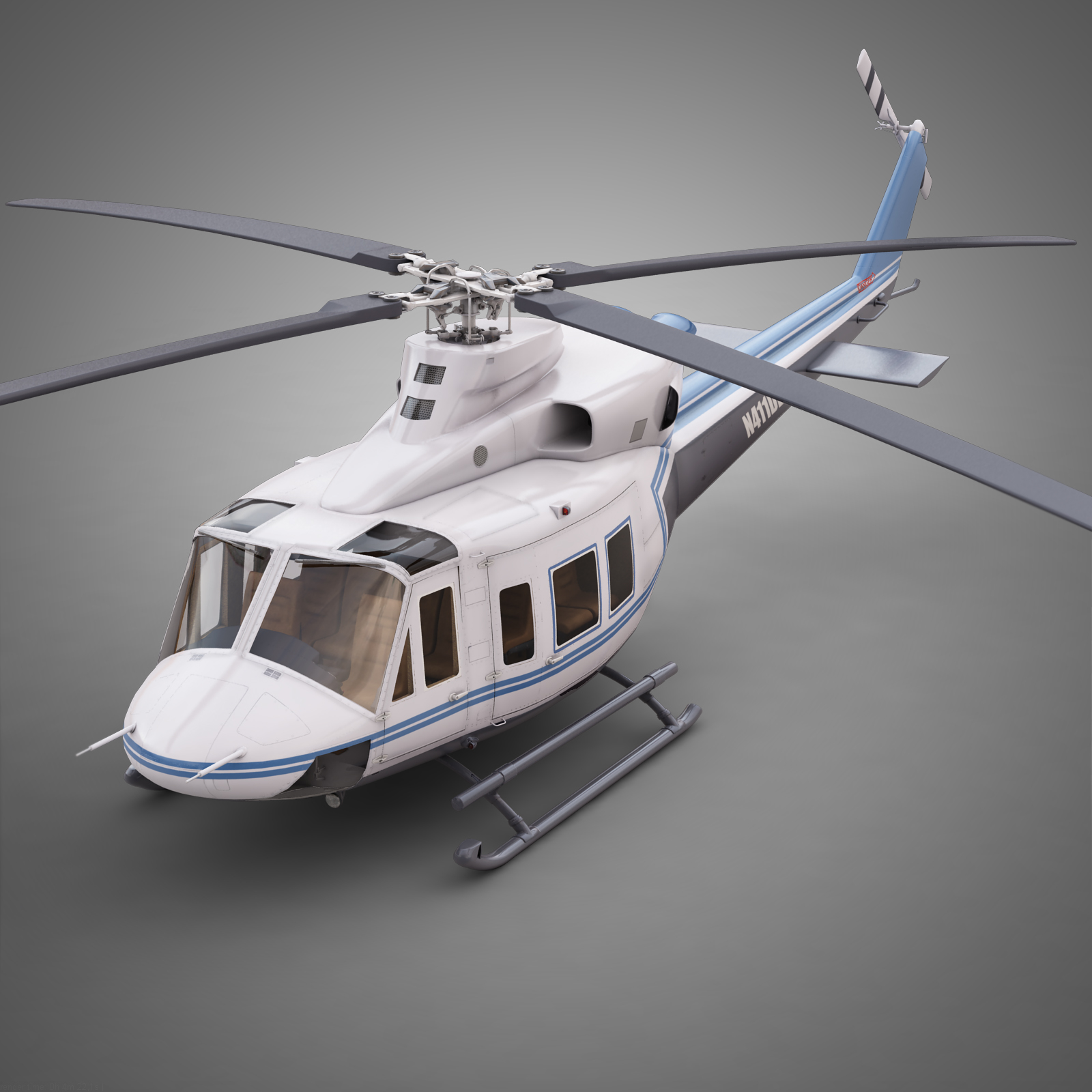Bell 412 Private 3D 모델 - TurboSquid 867209