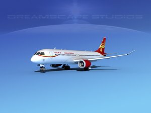 3d comac airliners model
